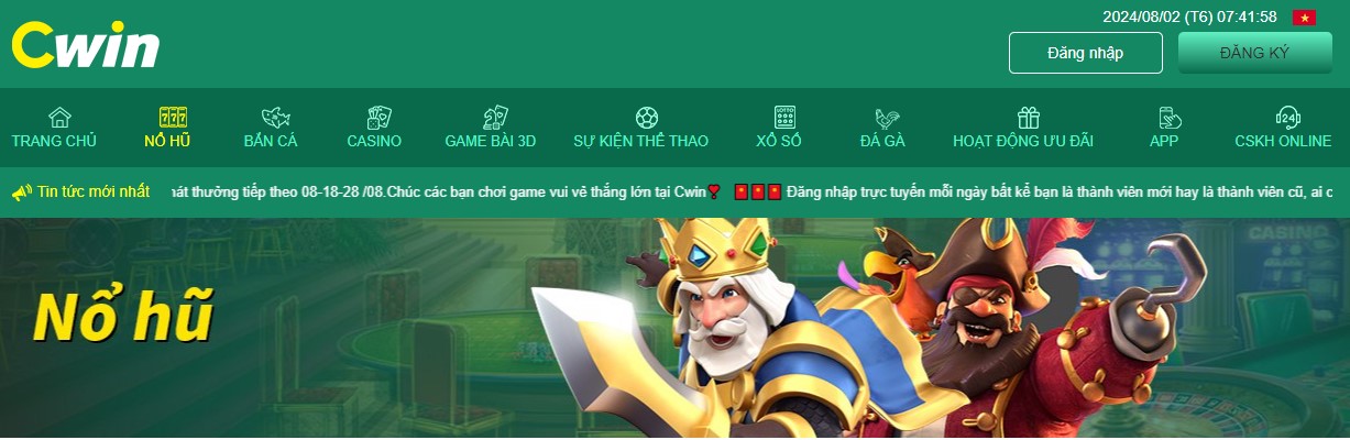 Đôi nét tổng quan về cổng game nổ hũ cwin