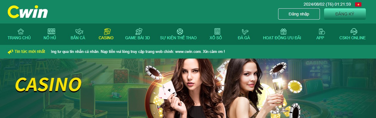 Casino online cwin là gì?